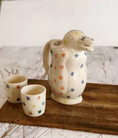 Jarra Pingüina. estrellas de color en internet