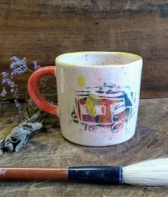 Taza Recta Mediana. Ya voy - comprar online