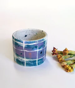POCILLO VASO Cuadros
