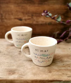 Taza cónica 300 ml. mi mar