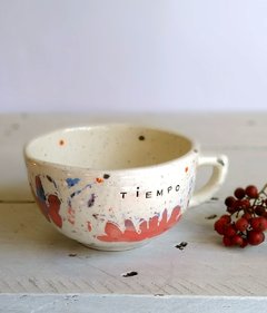 Taza ancha mediana Tiempo