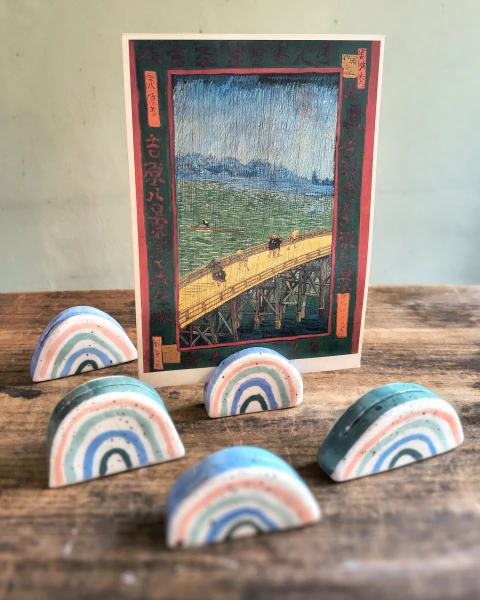 Porta fotos. Arcoiris