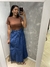 Saia longa jeans feminina na internet
