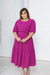Vestido Midi três marias c/ cinto Marina na internet