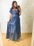 Vestido Longo jeans Luísa na internet