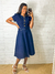 Vestido Midi godê jeans Kellen - comprar online