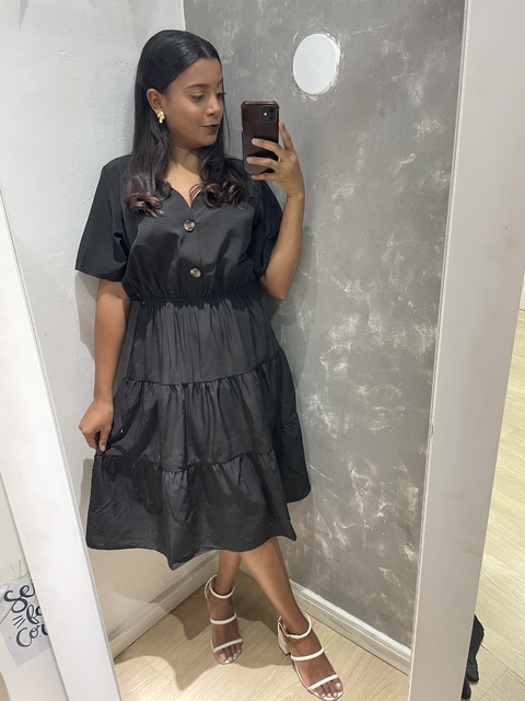 Vestido midi Caroline