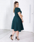 Vestido Midi Godê Eduarda - Vielux Moda Evangélica 