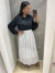Saia MIDI de tule - Branca na internet