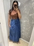 Saia longa jeans feminina - comprar online