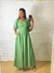 Vestido Longo Aurora - Verde - Vielux Moda Evangélica 
