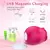 Succionador rosa con carga USB silencioso - Cintabu