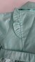 Casaco Verde Água Tamanho 2 na internet