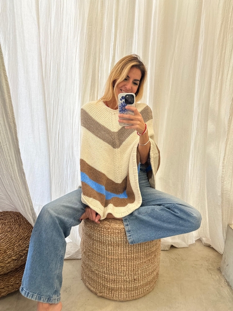 Poncho laguna