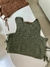 Chaleco / top marino - comprar online