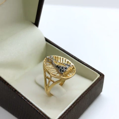 Anel de Nossa Senhora Aparecida em Ouro 18k/750