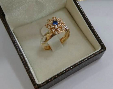 Anel de Formatura em Ouro 18kl/750