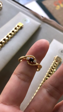 Anel de Formatura Odontologia em Ouro 18kl/750