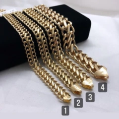 Pulseira Lacraia Em Ouro 18kl/750