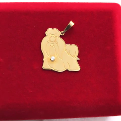 Pingente Pet Em Ouro 18k/750 - Design Joias
