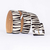 Cinto em Couro Zebra P Feminino - comprar online