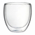 Copo parede dupla em vidro borossilicato 90ml