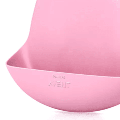 Babador Infantil de Silicone Rosa - Philips AVENT SCF736/00 na internet