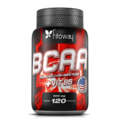 BCAA Fitoway 500mg - 120 Cápsulas