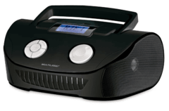 Boombox Mp3 Sistema De Som Portatil Preta Multilaser - SP182