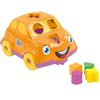 Carrinho Didático Laranja Bs Toys