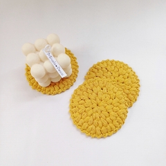 POSA VELAS/VASOS MOSTAZA - comprar online