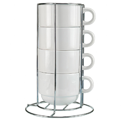 Personalize Torre de Xicaras de Café (4 xícaras) - comprar online