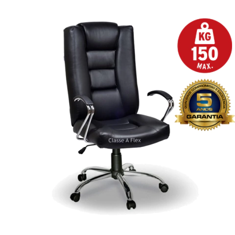 Cadeira Escritório Alto Padrão Assistente - comprar online