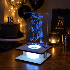 Souvenir Luminoso 18 años Gorrita - comprar online