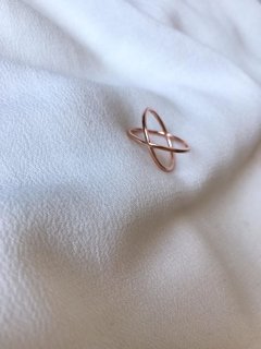 ANILLO JUANA PLATA ROSÉ (ANR022)