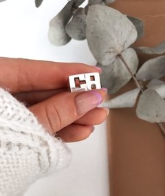 ANILLO INICIALES RECTO GRANDE - comprar online