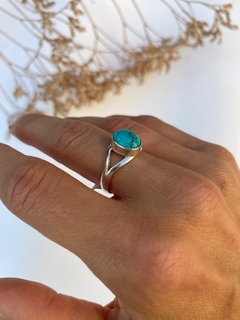 Anillo con turquesa (ANP166) en internet