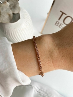Pulsera Acero Rose (Cod P6361R) - comprar online