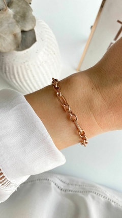 Pulsera Acero Rose (Cod P6504R) - comprar online