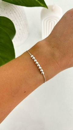 Pulsera Bolitas cierre regulable (Cod PUC 044) - comprar online