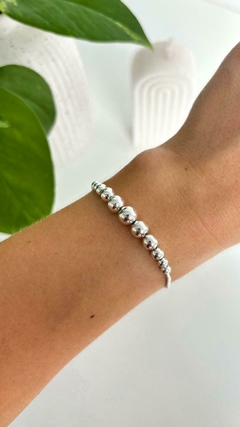 Pulsera Bolitas en degradé (Cod PUC 041) - comprar online
