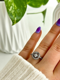 Anillo Sin fin con strass estrella (Cod ANT207)