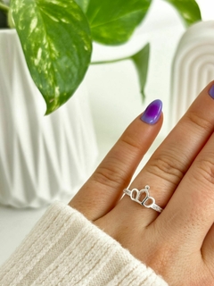 Anillo corona con strass (ANL64)