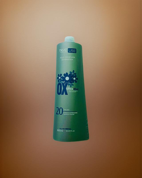 Água oxigenada estabilizada volume 20 Ultra Blue cremosa com glicerina - comprar online