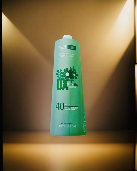 Água oxigenada estabilizada volume 40 Ultra Blue cremosa com glicerina - comprar online