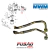 JOGO FLEXIVEL RESFRIADOR MOTOR MAXION HSD 2.5 F1000 RANGER MWM - 70200891 70200892