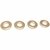 KIT 4 ARRUELAS DO BICO CUMMINS BOSCH DELPHI 2,5MM F00vc17505