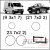 KIT DE BORRACHAS DO MOTOR GM S10 RANGER SPRINTER 2.5 MAXION