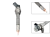 BICO INJETOR REMANUFATURADO X3/X5 3.0 - 0445110597