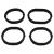 JOGO ANEIS ORING RADIADOR RESFRIADOR OLEO HR BONGO 2.5 16V - comprar online
